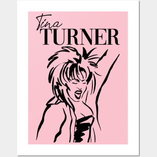 Tina Turner Rip Posters and Art